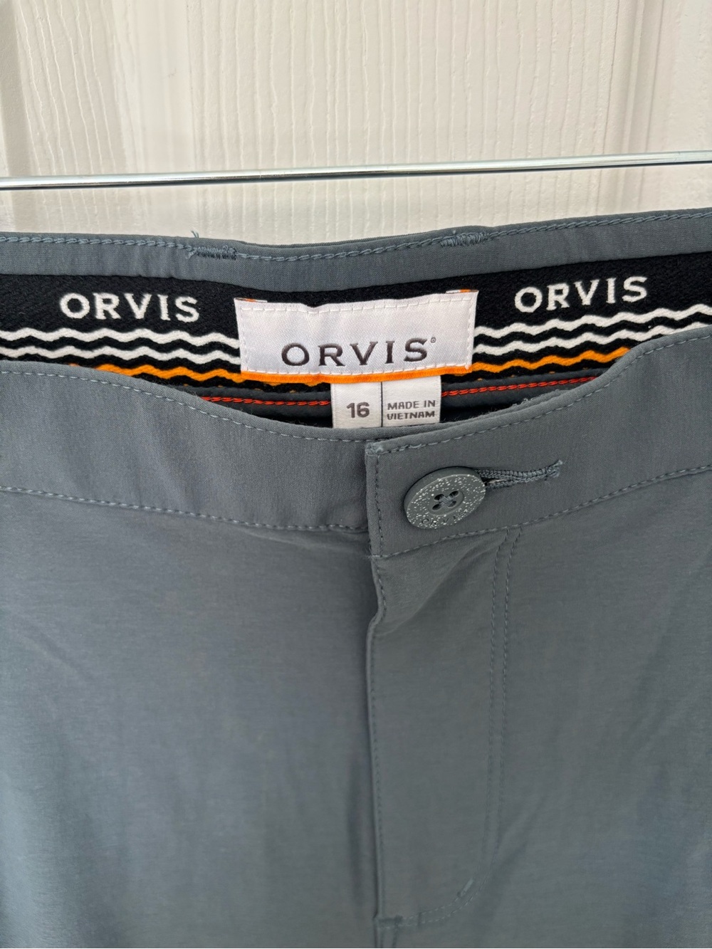 Orvis Women’s Size 16 Gray Hiking Pants Outdoor Travel Utility Straight Leg - Picture 4 of 16